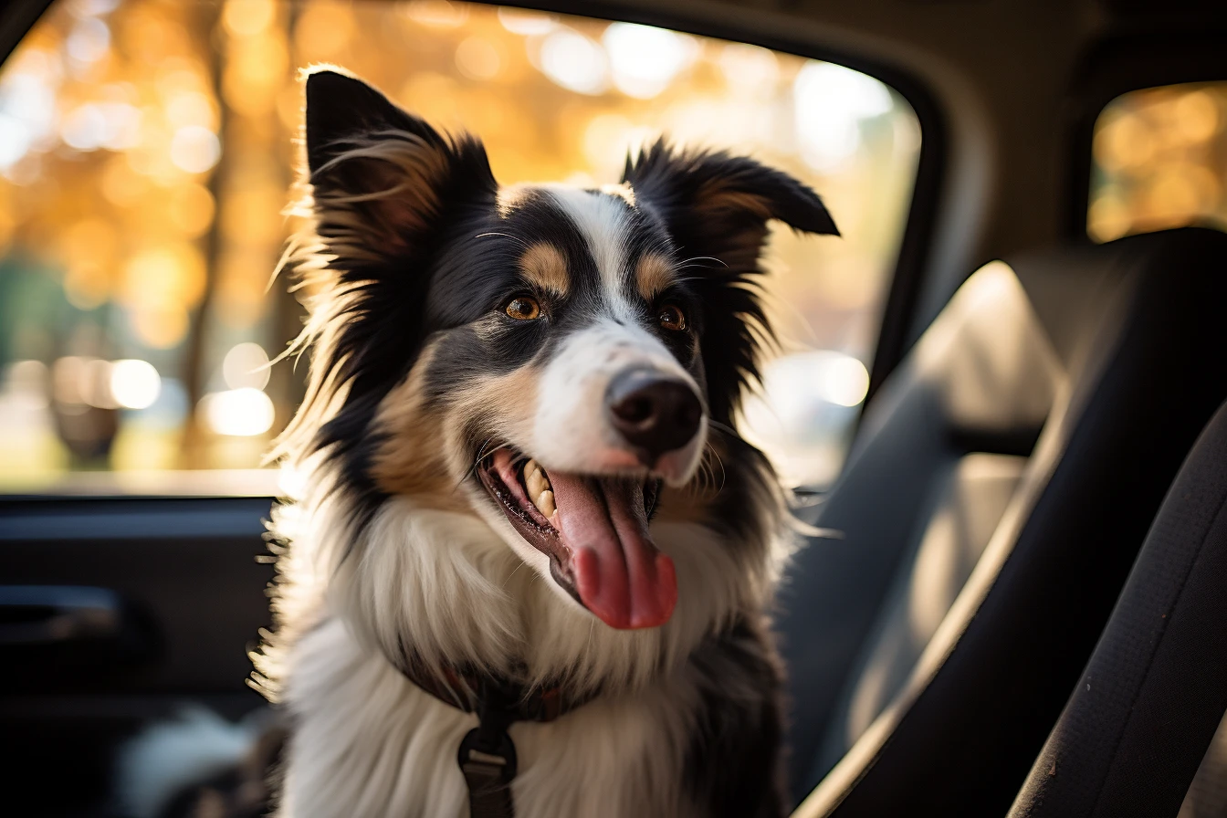 Volkswagen Golf Dog Safety Belt for Border Collies