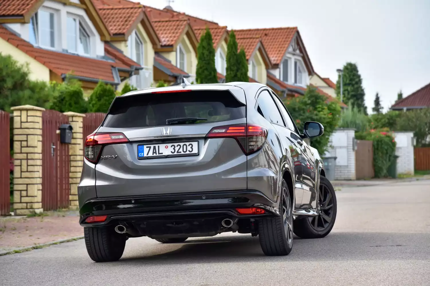 Honda HR-V rear storage