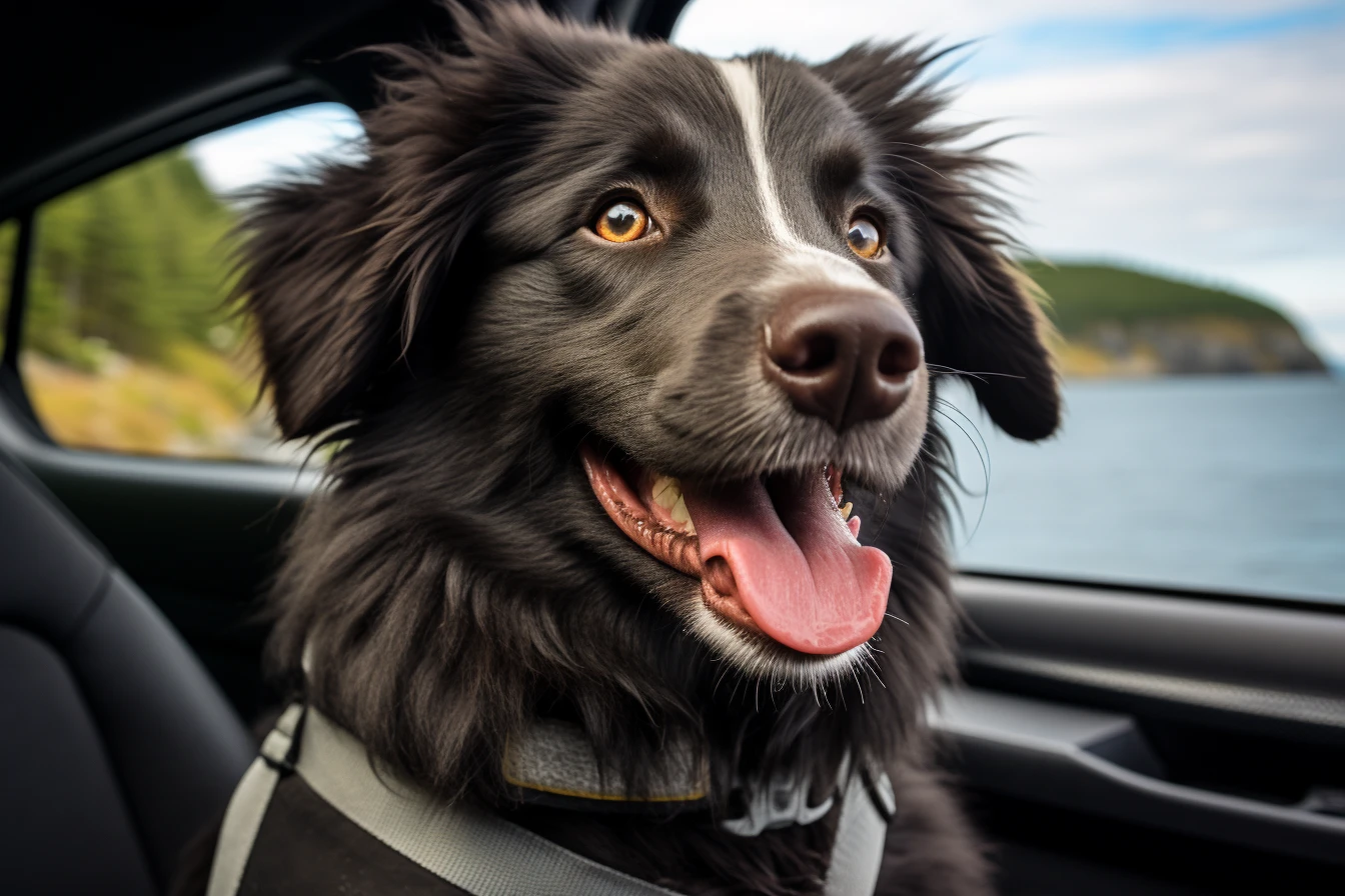 Toyota Corolla Dog Safety Belt for Newfoundlands