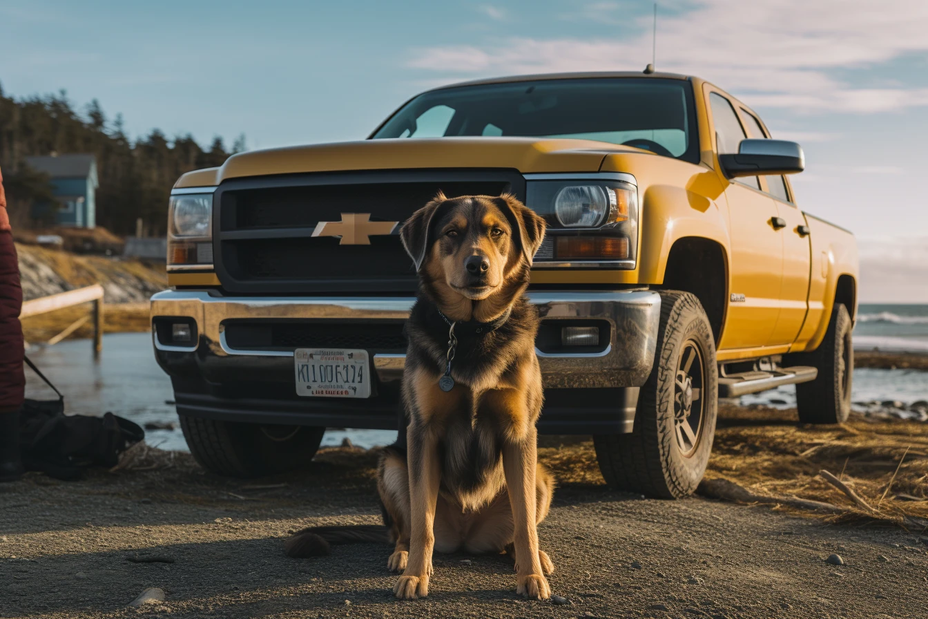 Biewer Terrier Dog Carrier Car Seat for Chevrolet Silverado