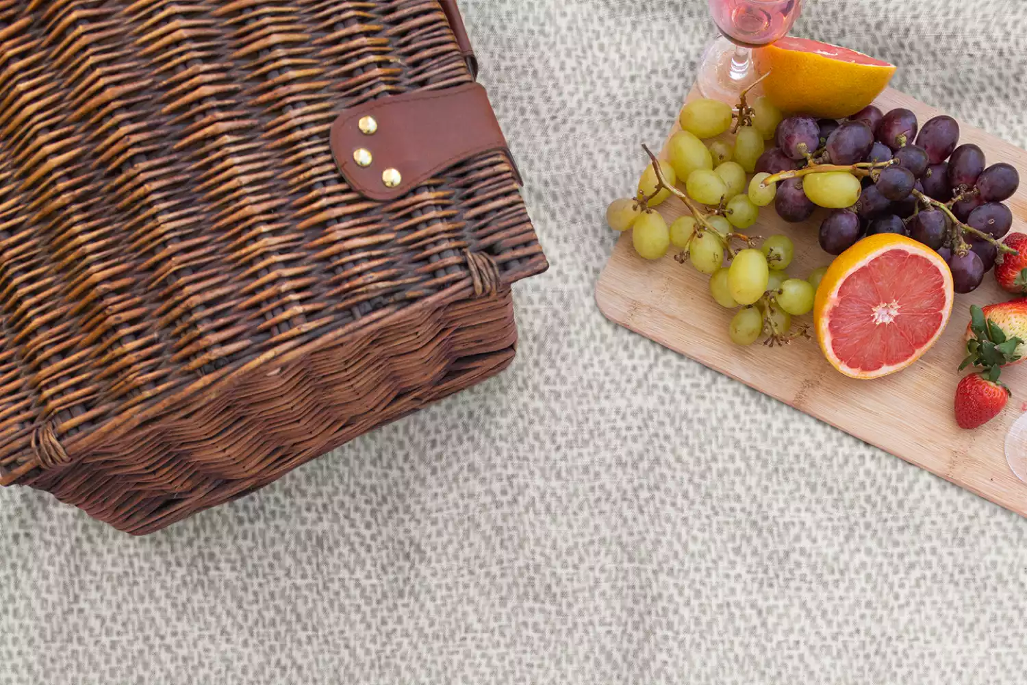 woven beach blanket